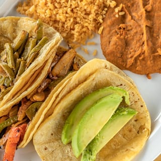 Veggie Taco Trio D#25